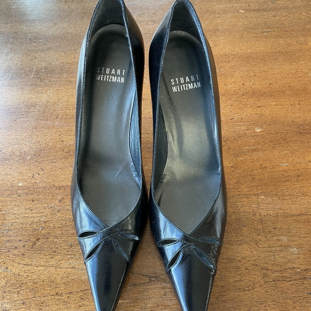 Stuart Weitzman pointed toe heels
